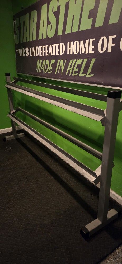 LARGE 2 TIER DUMBBELL RACK for BOTH PRO and HEX DUMBBELLS