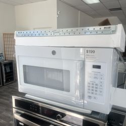 GE Over The Range Microwave w/ One Year Warranty $199