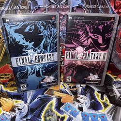 Final Fantasy I & II PSP UMD Games