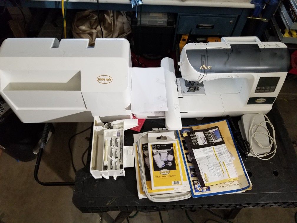 Embroidery and Sewing Machine Baby Lock Ellure for Sale in Phoenix