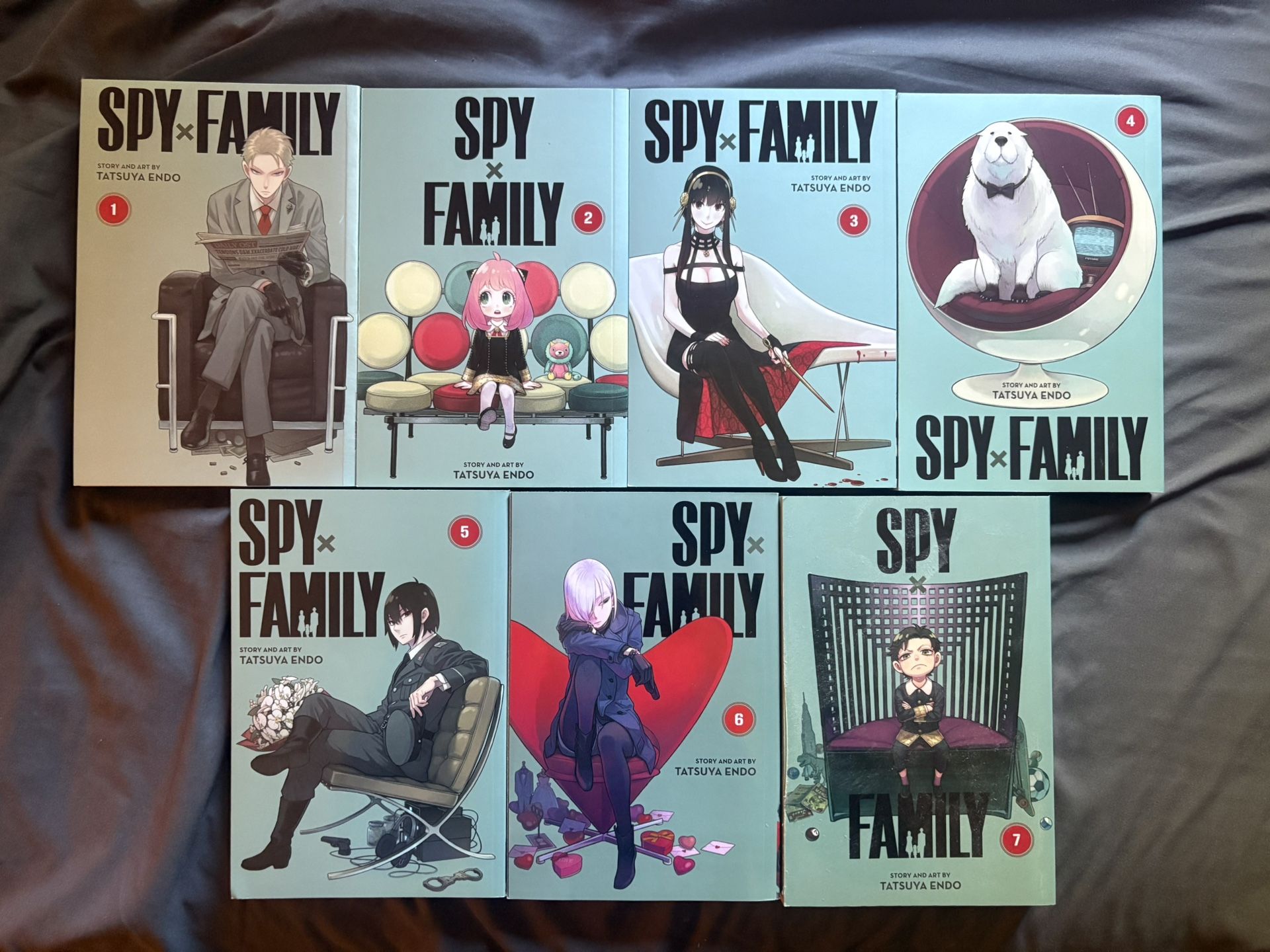Manga - Spy X Family Vol. 1-7