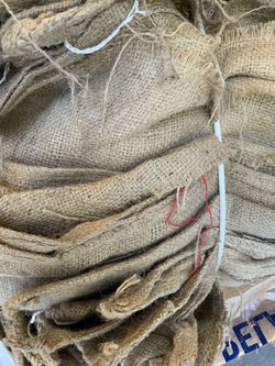 Burlap Sacks. Bundle of 25 for $10