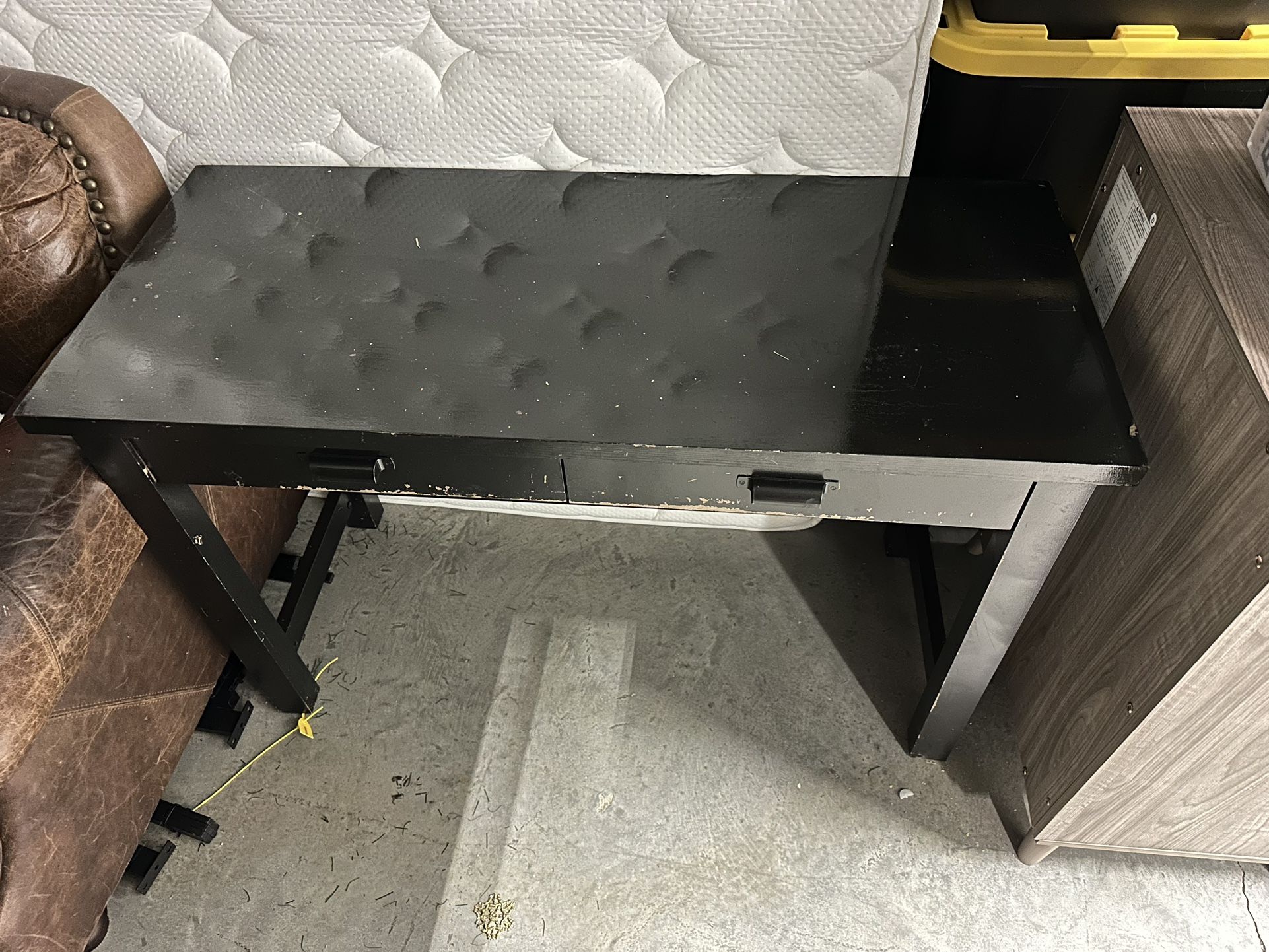 Black Wooden Desk