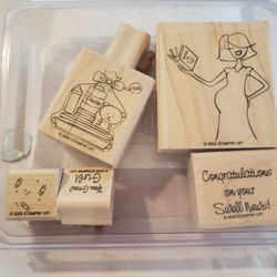 Stamp It Up Rubber Stamp Set  