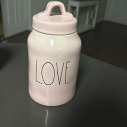 Rae Dunn Love Canister Valentines Day