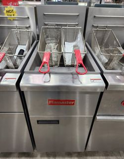 🔥NSF/CSA Commercial Gas open pot fryer LP/NG (freidora de gas de olla abierta LP/NG)