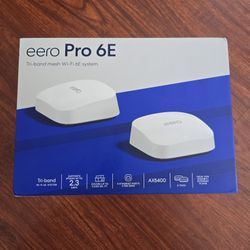Used Eero Pro Wifi 6e System 2-pack