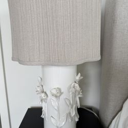 Shabby Chic Table Lamps (set Of 2)