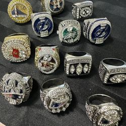 13 Championship Rings