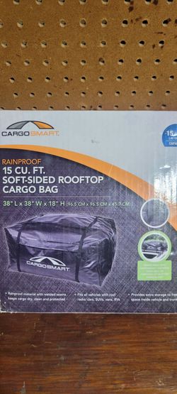 15 cu.ft soft-sided rooftop cargo bag