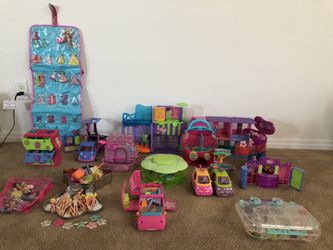 HUGE Polly Pocket Lot