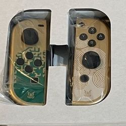 Official Nintendo Switch Dock And Joycons Zelda TOTK Edition 