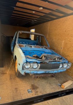 1973 Datsun 620 with King Cab Swap Parts