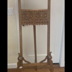 Antique Wood Easel Stand