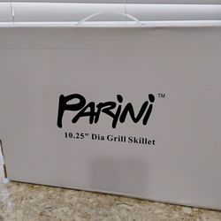 10.25" Cast Iron Dia Grill Skillet