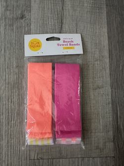 Beach towel bands