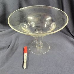 Vintage Glass Fruit Bowl, Candy Dish