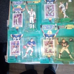 Starting Lineup 1(2000-2001) Vintage Football Figure Bundle 1 Figure For $8 Whole Lot For $50