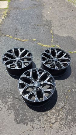 Chevrolet Alloy Wheels Set of 3