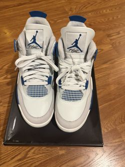 Retro 4 Military Blue