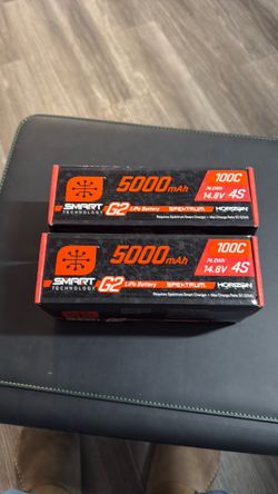 Spektrum Accessories 14.8V 5000mAh 4S 100C Smart Hardcase LiPo Battery: IC5