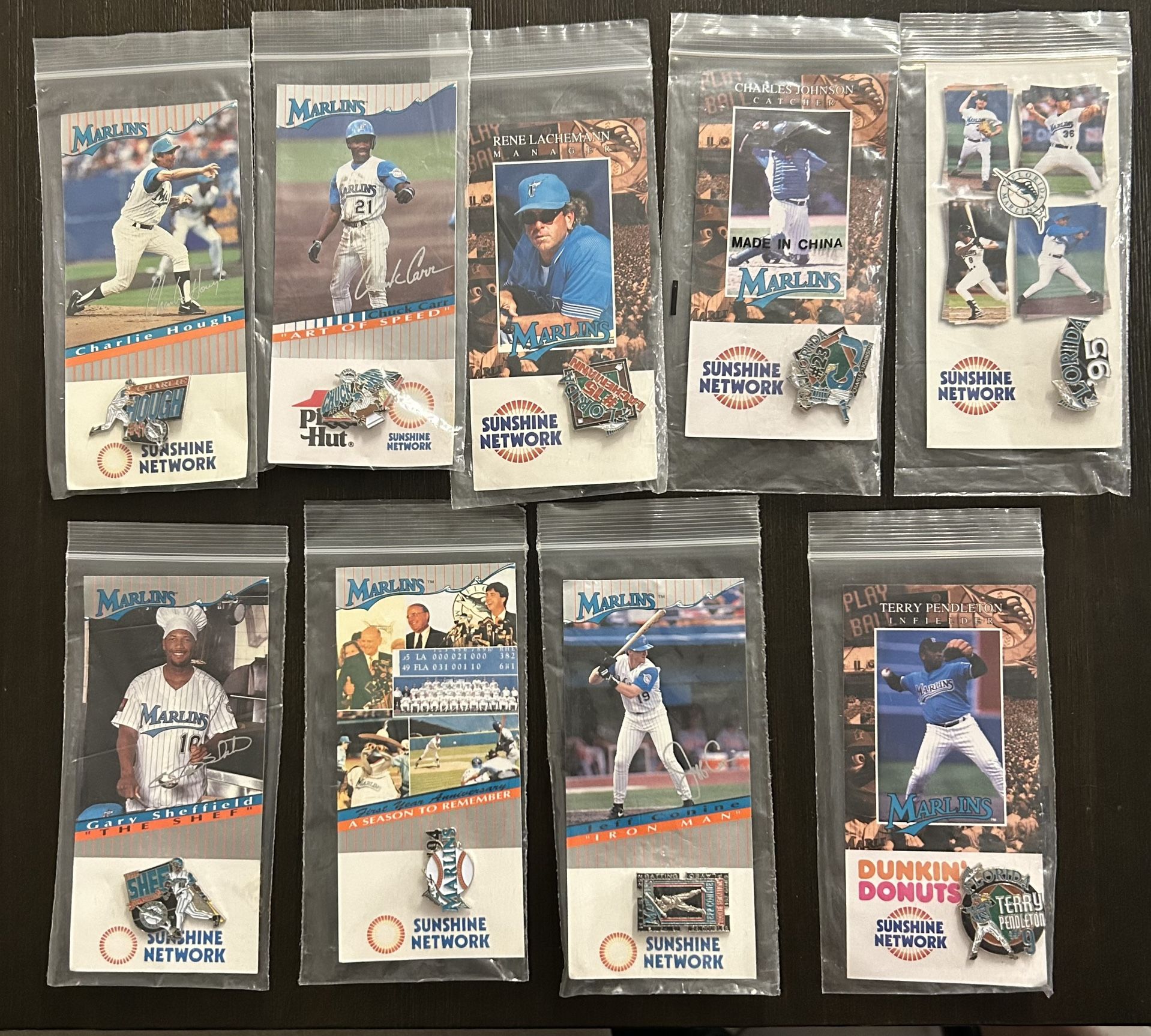 Original Florida Marlin Pins 