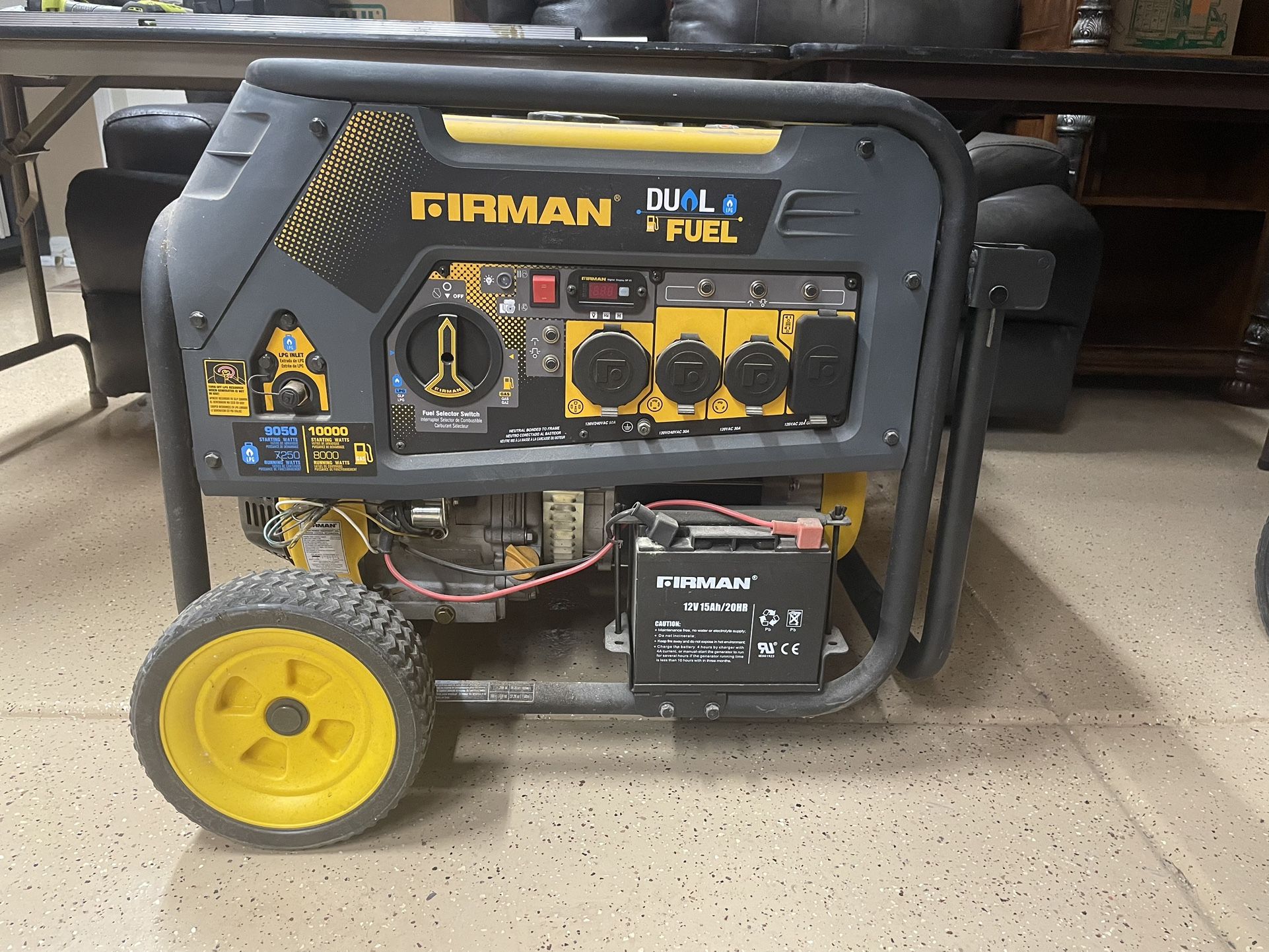 Firman Dual Fuel Generator for Sale in Phoenix, AZ - OfferUp