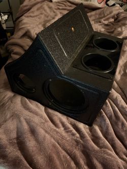 Center console speaker box
