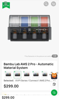 Bambu Lab AMS 2 Pro and AMS HT