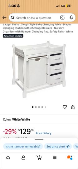 Changing table