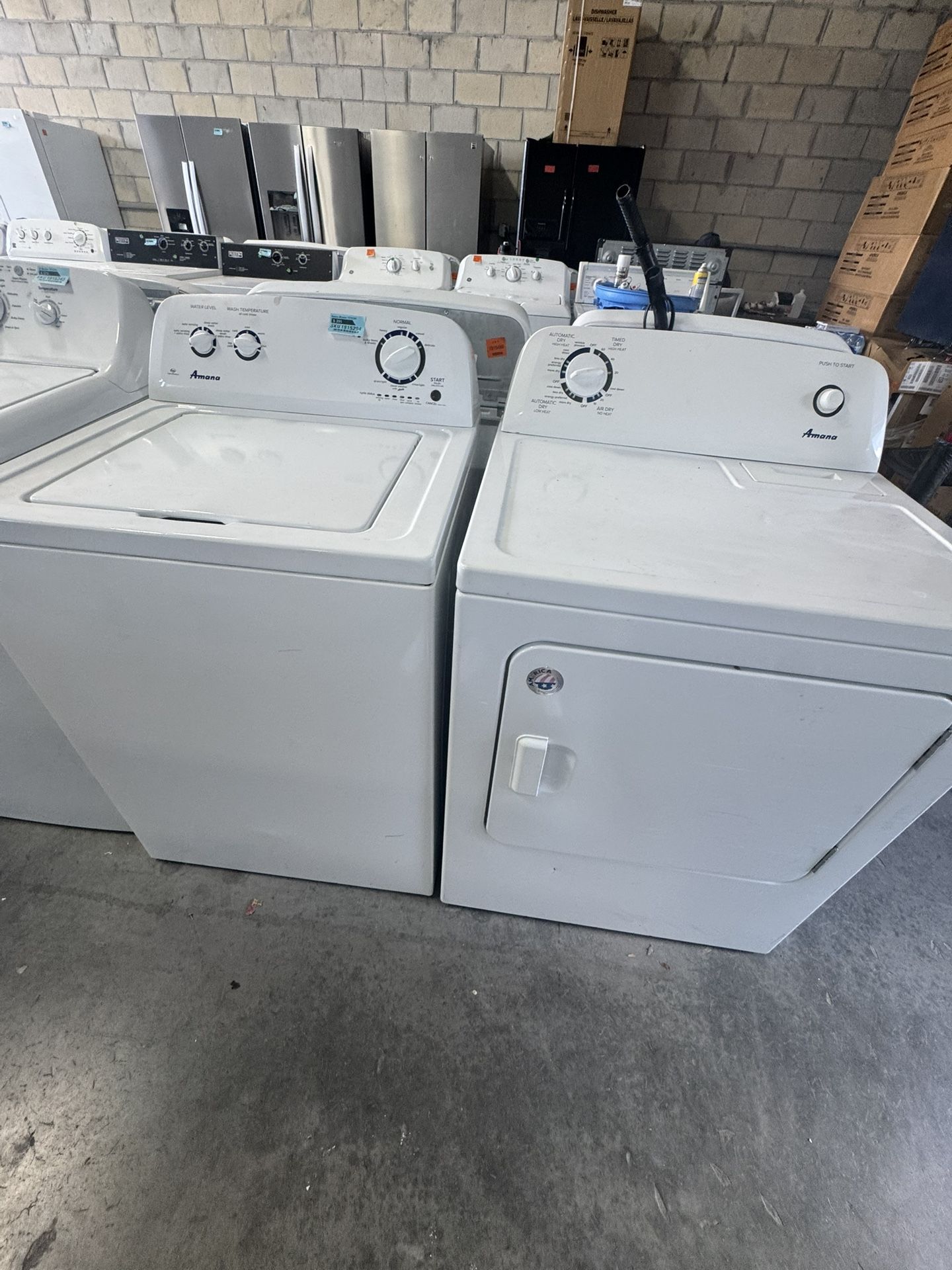Washer And Dryer 