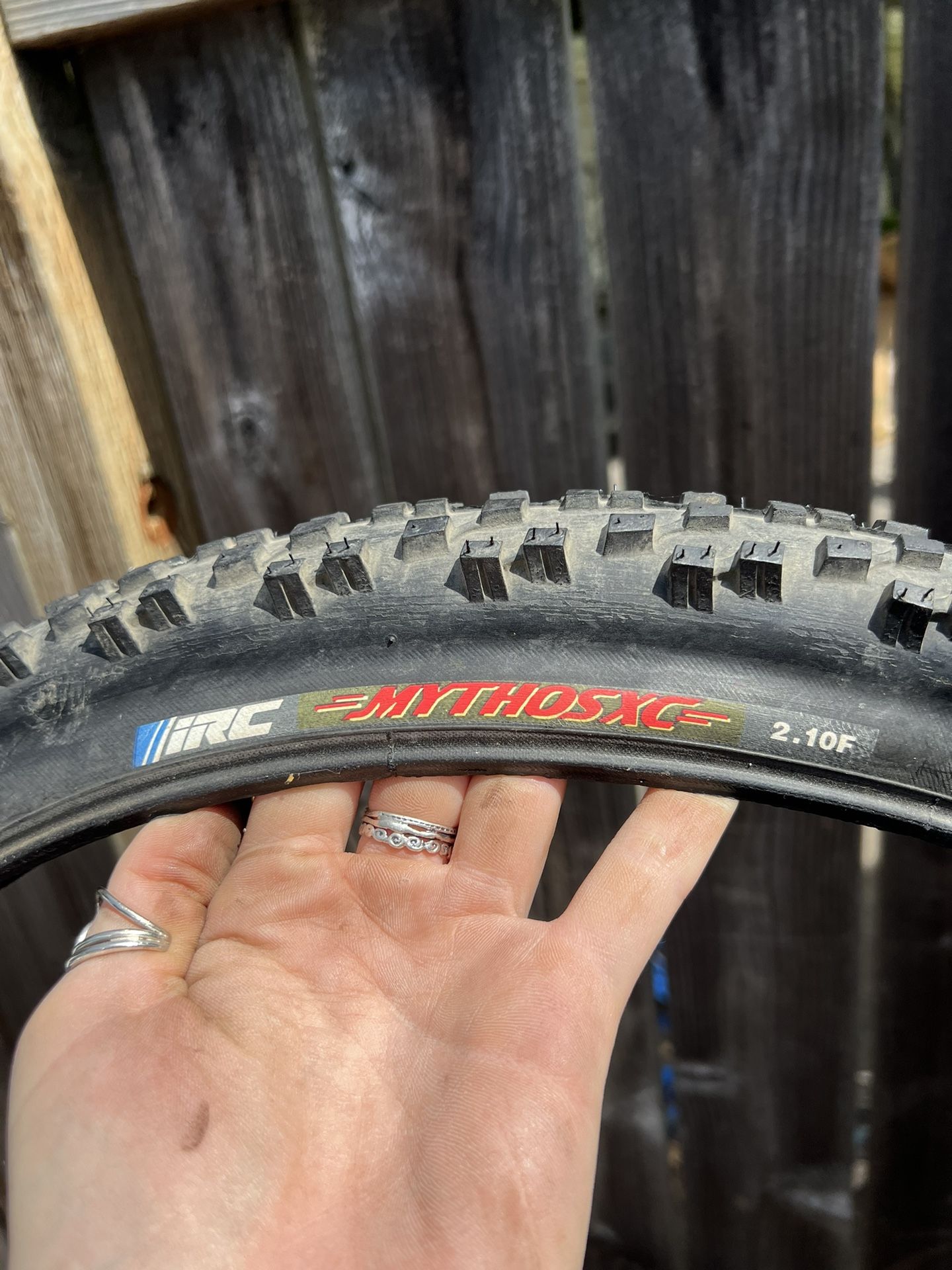 Vintage IRC MYTHOS XC 26” X 2.1” Tire set