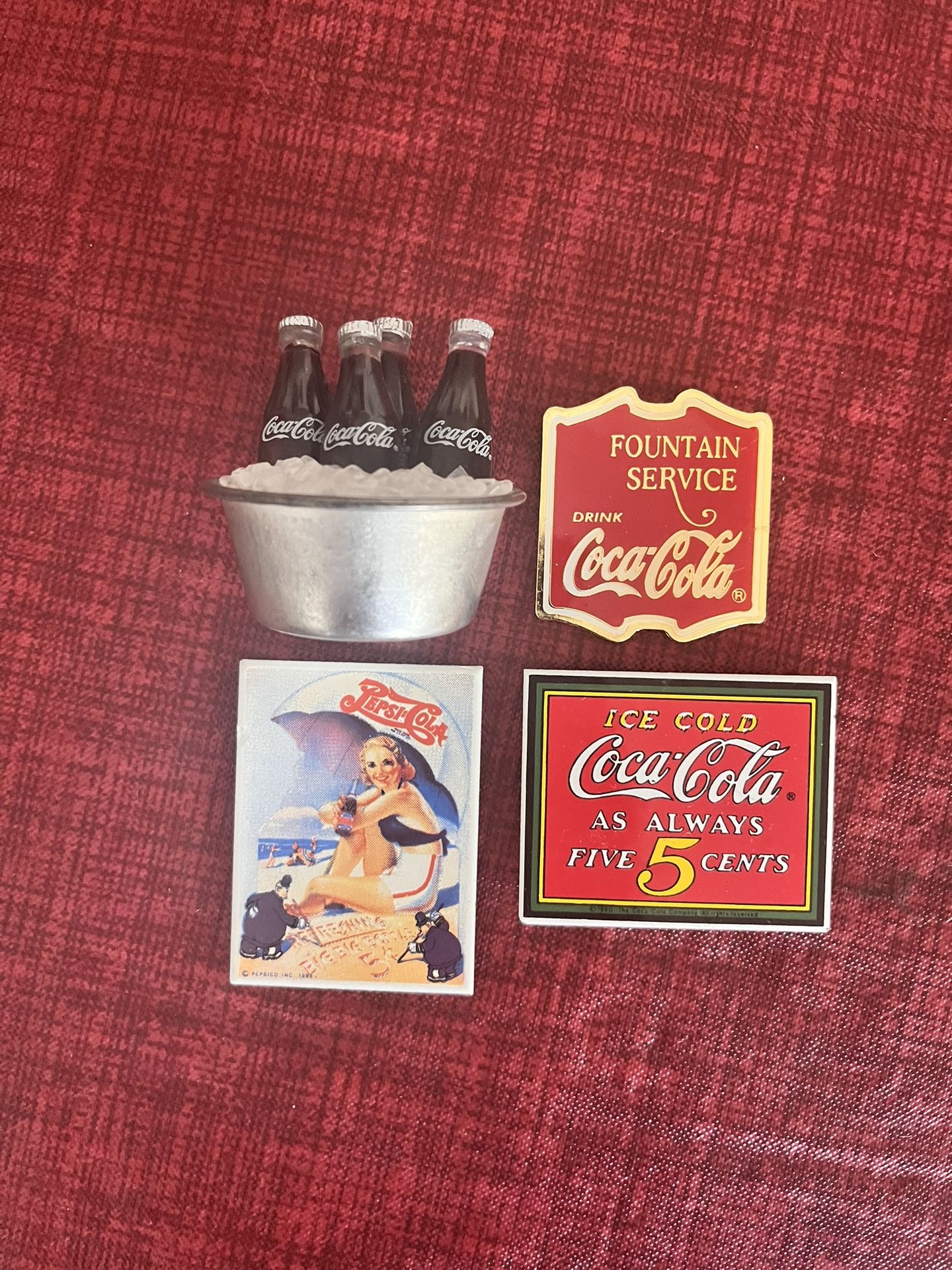 Vintage Coca Cola Magnets