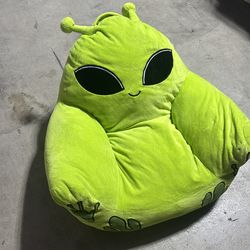 Lime green toddler, bean chair