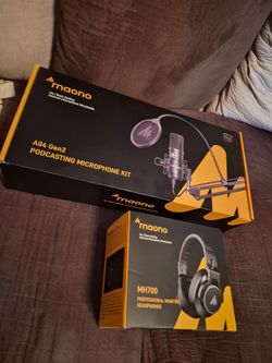 Streaming headset and mic set "new"