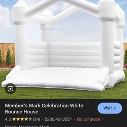 White Bounce House