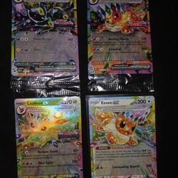 Prismatic Stamped Pokemon Cards