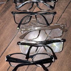 Used. Glasses Frames With Prescription. Can Be Changed Out. All For $10 
