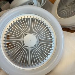 E27 LED Ceiling Fan Light 3-gear Adjustment Ventilator Lamp Dimmable
