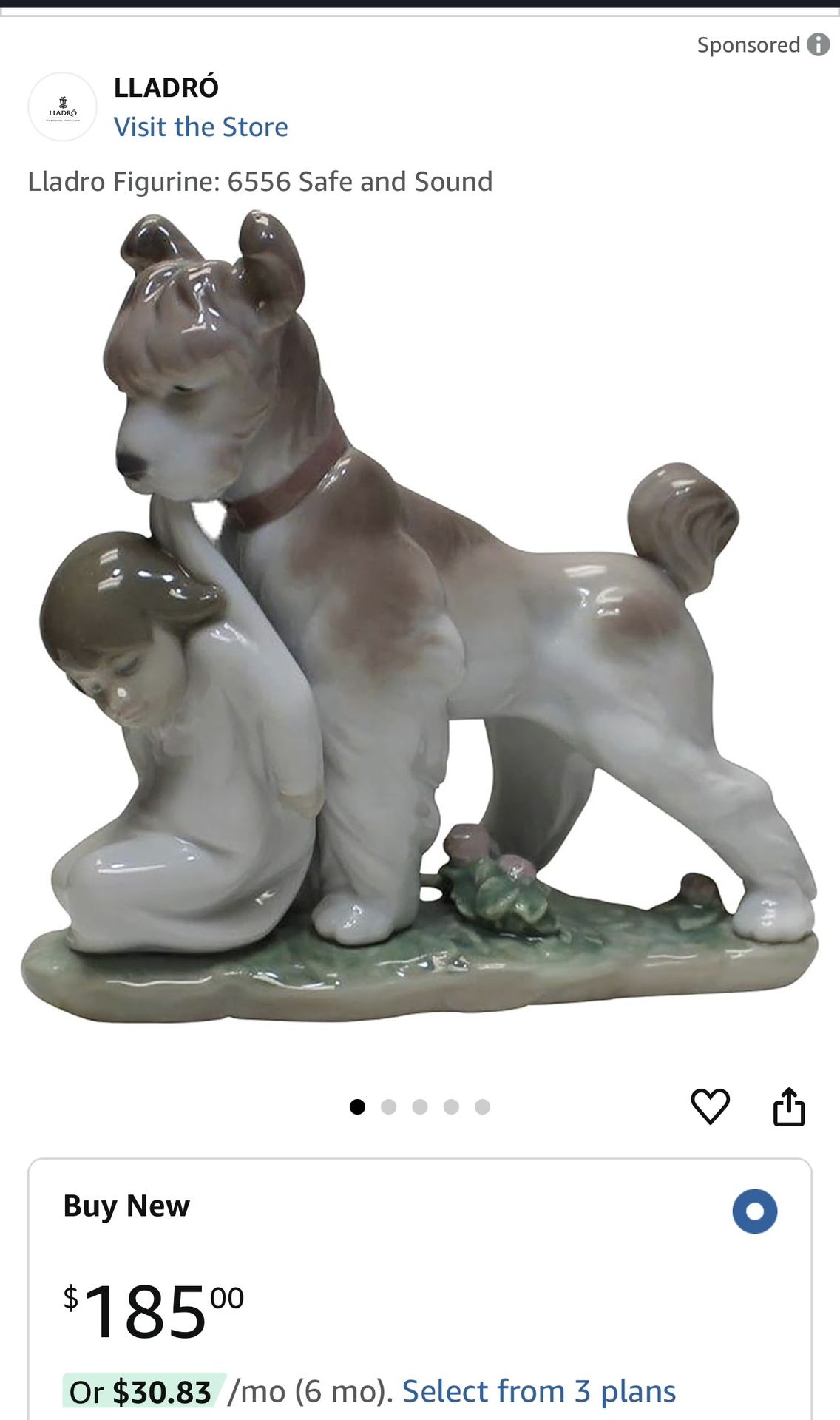 LLADRÓ FIGURINE; “SAFE & SOUND”
