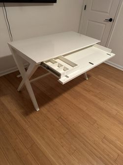 Crate And Barrel Writing Desk 48”