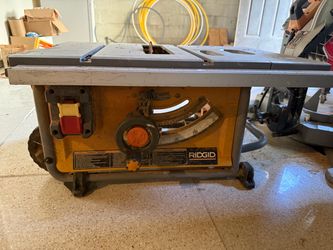 Rigid  table saw