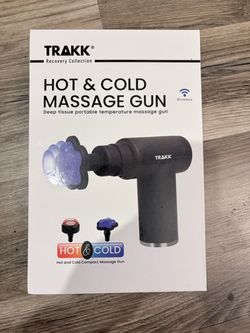 TRAKK hot and cold massage gun