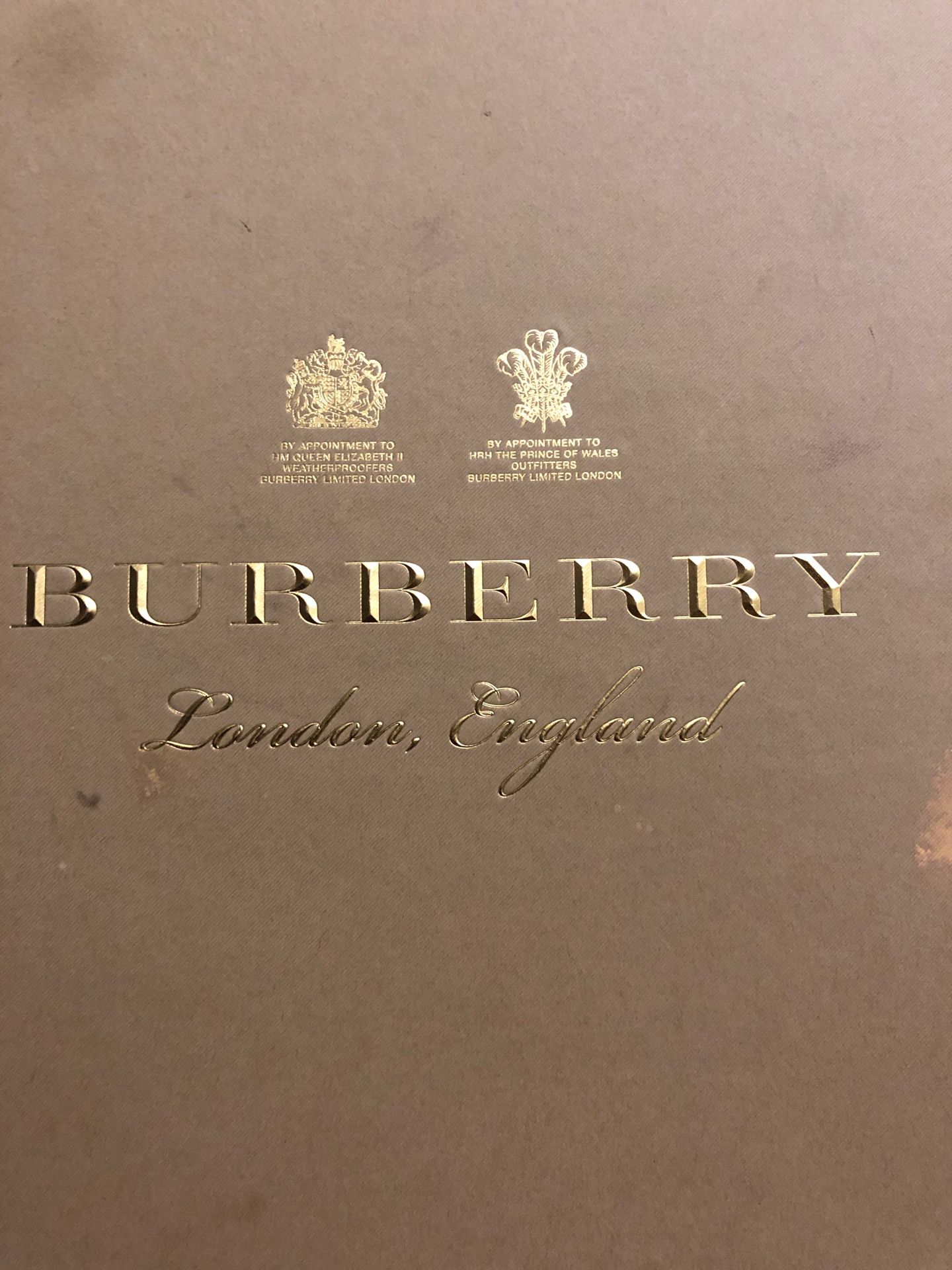 Burberry long sleeve button up