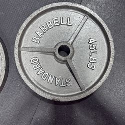 45 LB plates $45 OBO 