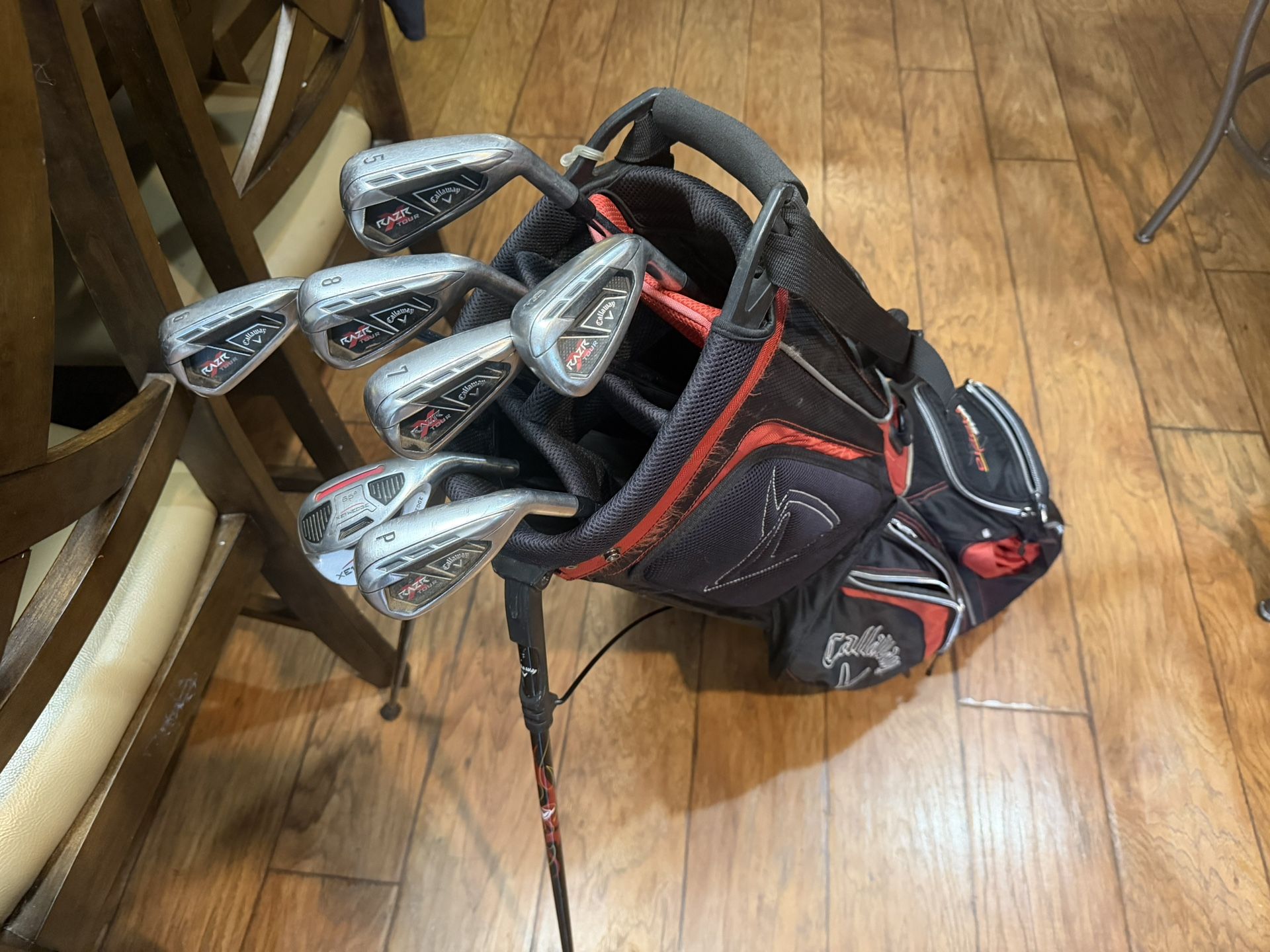 Callaway golf clubs & golf bag Callaway razr x irons Callaway iron set