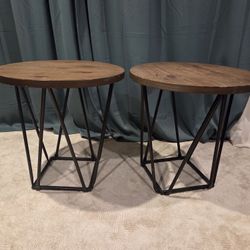 Side Tables - $50 FOR BOTH 