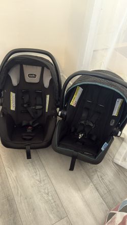 Graco + Evenflo Infant Car Seat With Base