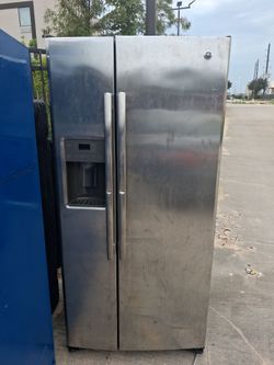 Stainless Steel Double Door fridge