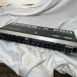 Behringer CX3400 Super-X-Pro Multi Effect Processor Crossover Tested